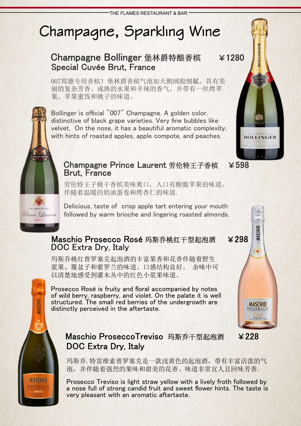 Champagne, Sparkling Wine