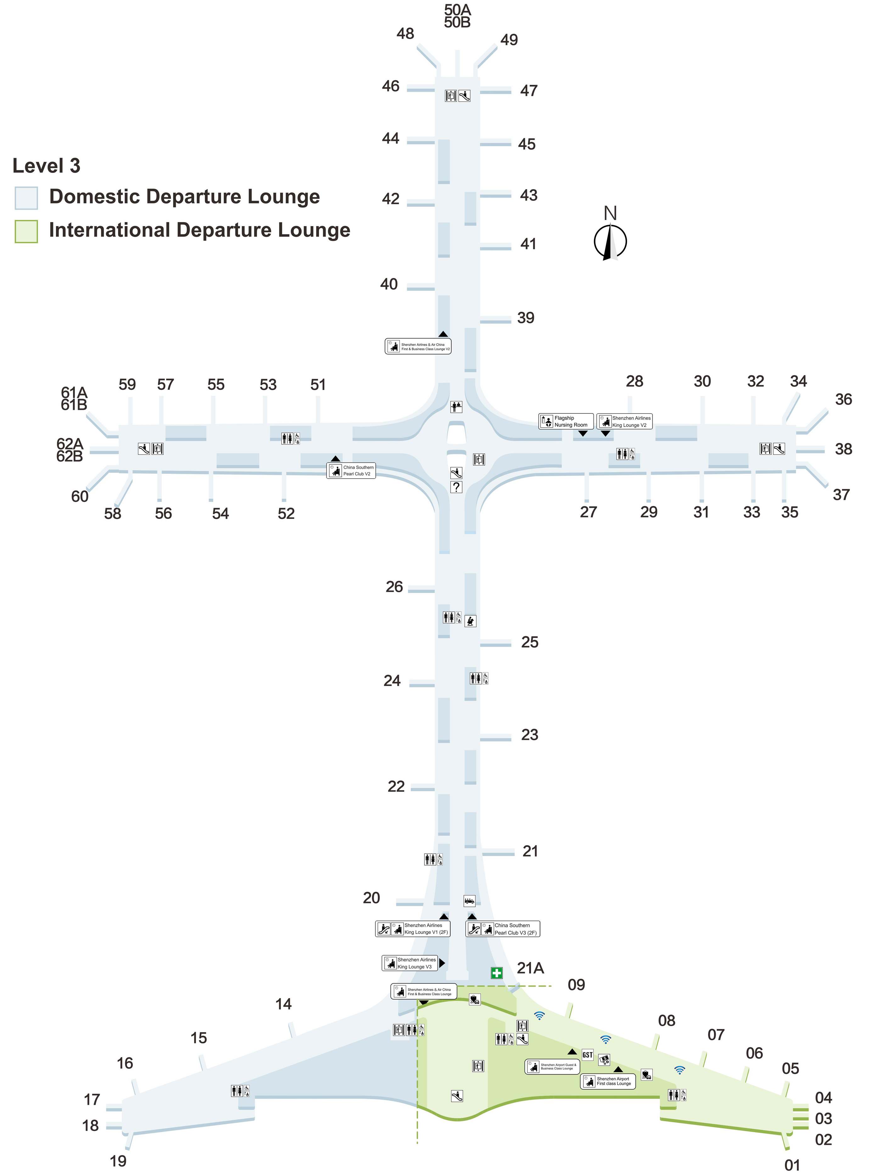 Shenzhen Bao'an Airport Level 3